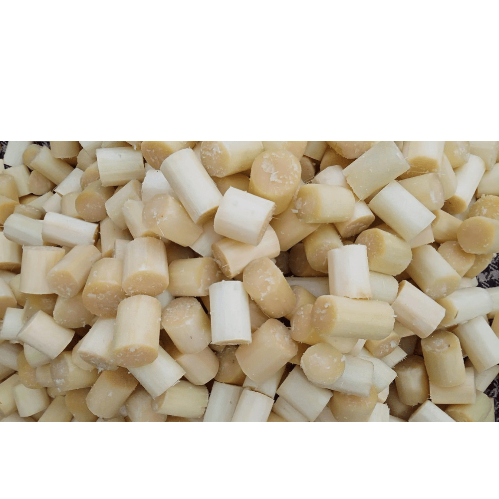 sugar cane cut pieces